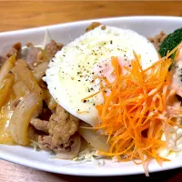 ❤️まーくん亭❤️ワンプレート生姜焼✨|kuririnさん