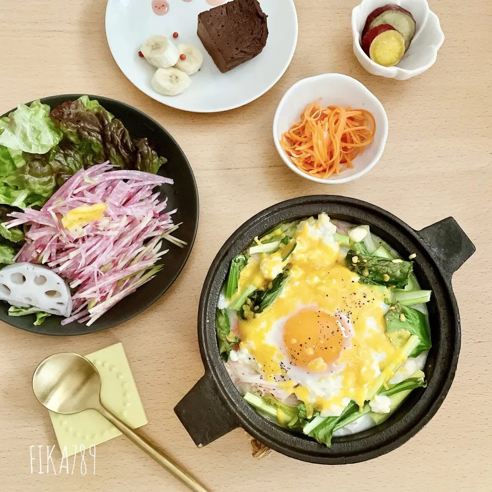 豆腐でふんわり お餅グラタン|FIKA789さん