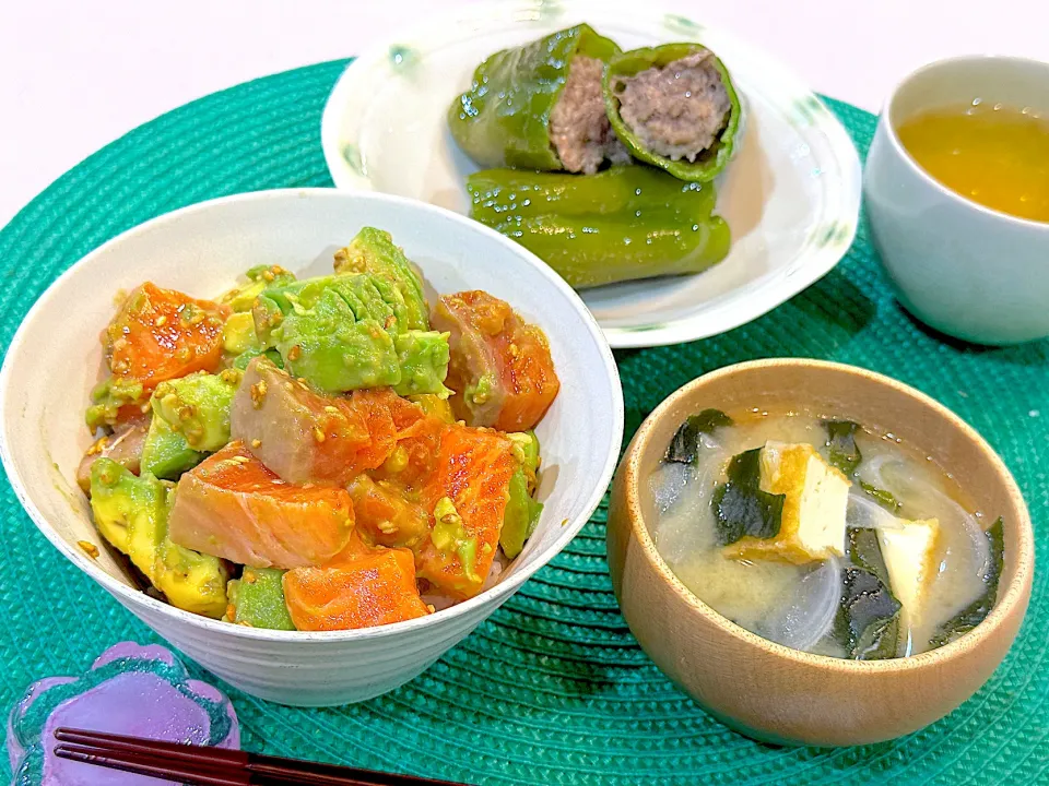 息子が作ってくれたお夕飯🥢|Seikoさん