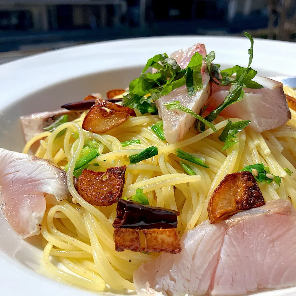 今日のスパゲティ・アーリオ・オーリオ・ペペロンチーノ|Kさん