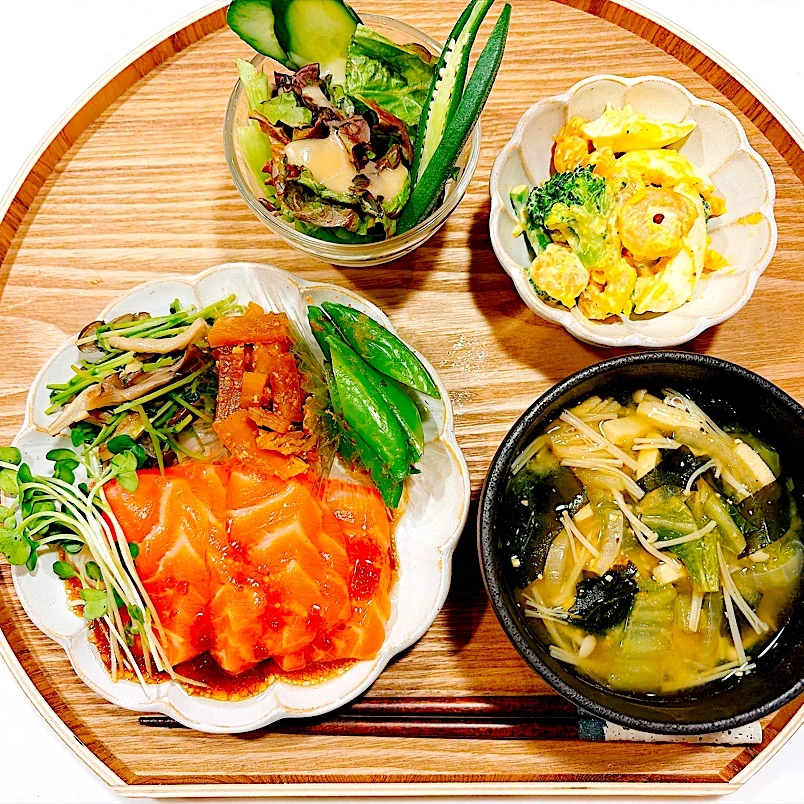 🐟夜【サーモンカルパッチョ】🐟|Laniさん