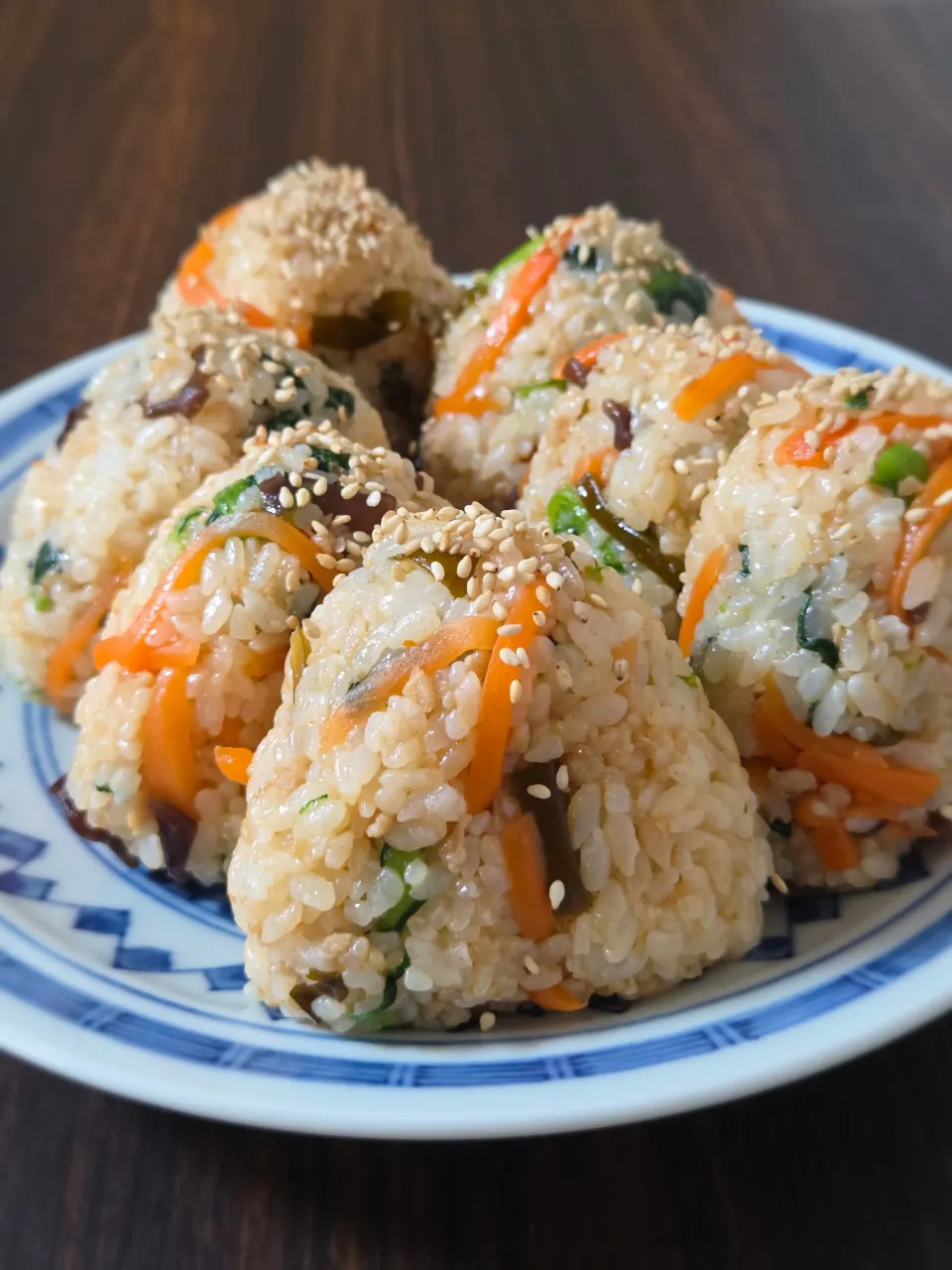 ビビンバ混ぜご飯のおにぎり|ぱんだのままんさん