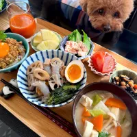 和ランチ〜大豆ミートdeそぼろ丼〜