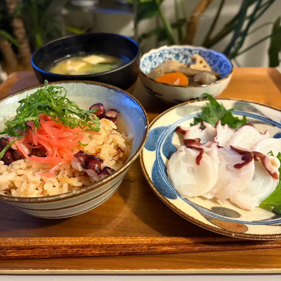 たこ飯とたこ刺し|kysbooさん