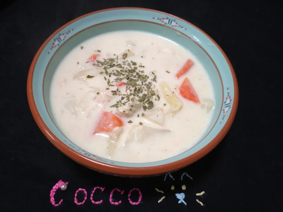 自力のクリームシチュー✨|cocco+さん