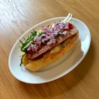 バケットでホットドッグ|mauさん