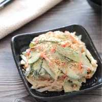 🆔521908                                                                  #きゅうりとちくわとカニカマのピリ辛みそマヨ 💕|ともきーた (伊藤 智子)さん