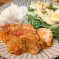 鶏胸肉のタンドリー炒め|ankoさん