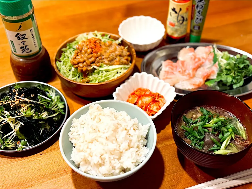 もつ煮込みの晩ご飯|ヨシュアさん