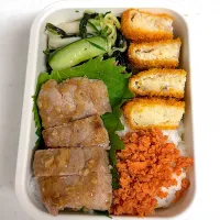 春休み軽弁！昨夜の残り弁当|さにー☆ミさん