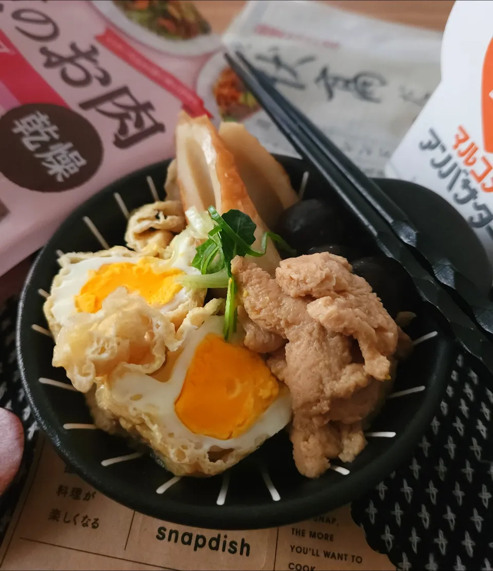 大豆ミートで染み染み煮物|ナオミさん