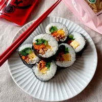 *･大豆のお肉で辛みそキンパ*･|isakoさん