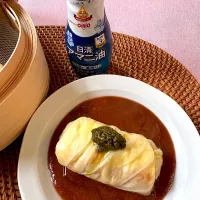 蒸しロールキャベツ💕