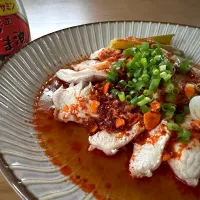 ピリ辛蒸し鶏|Bちゃんさん