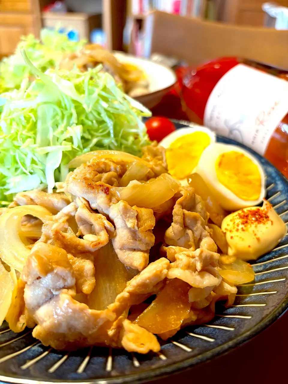 豚肉のしょうが焼き🐷|おかちさん