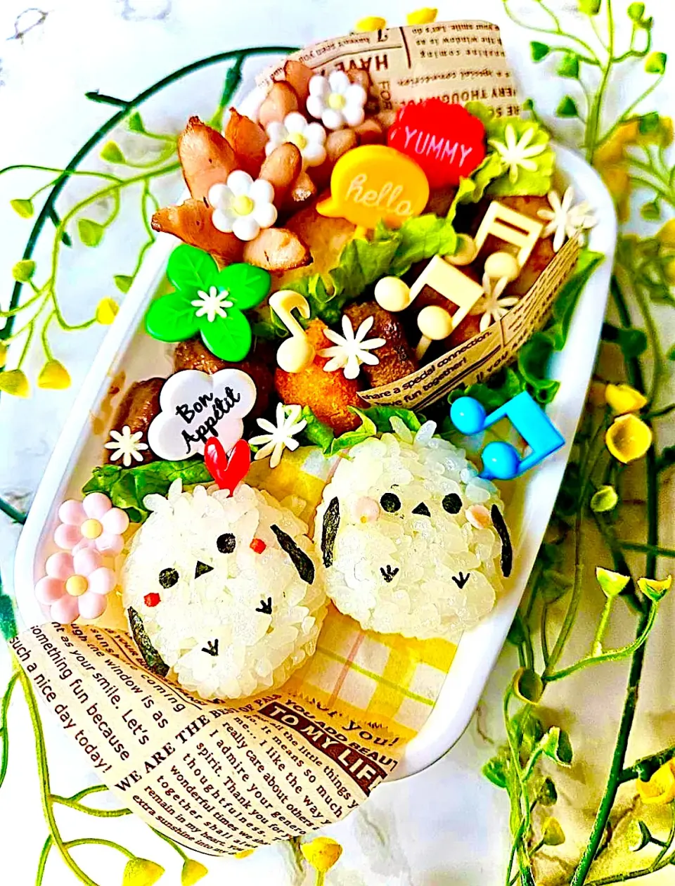 お孫ちゃん2号❤︎お弁当💕|mamacoさん