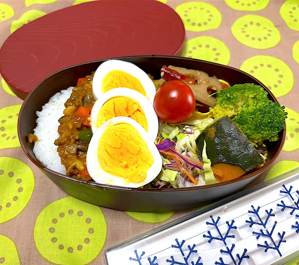 ドライカレー弁当🍱|がおりんさん