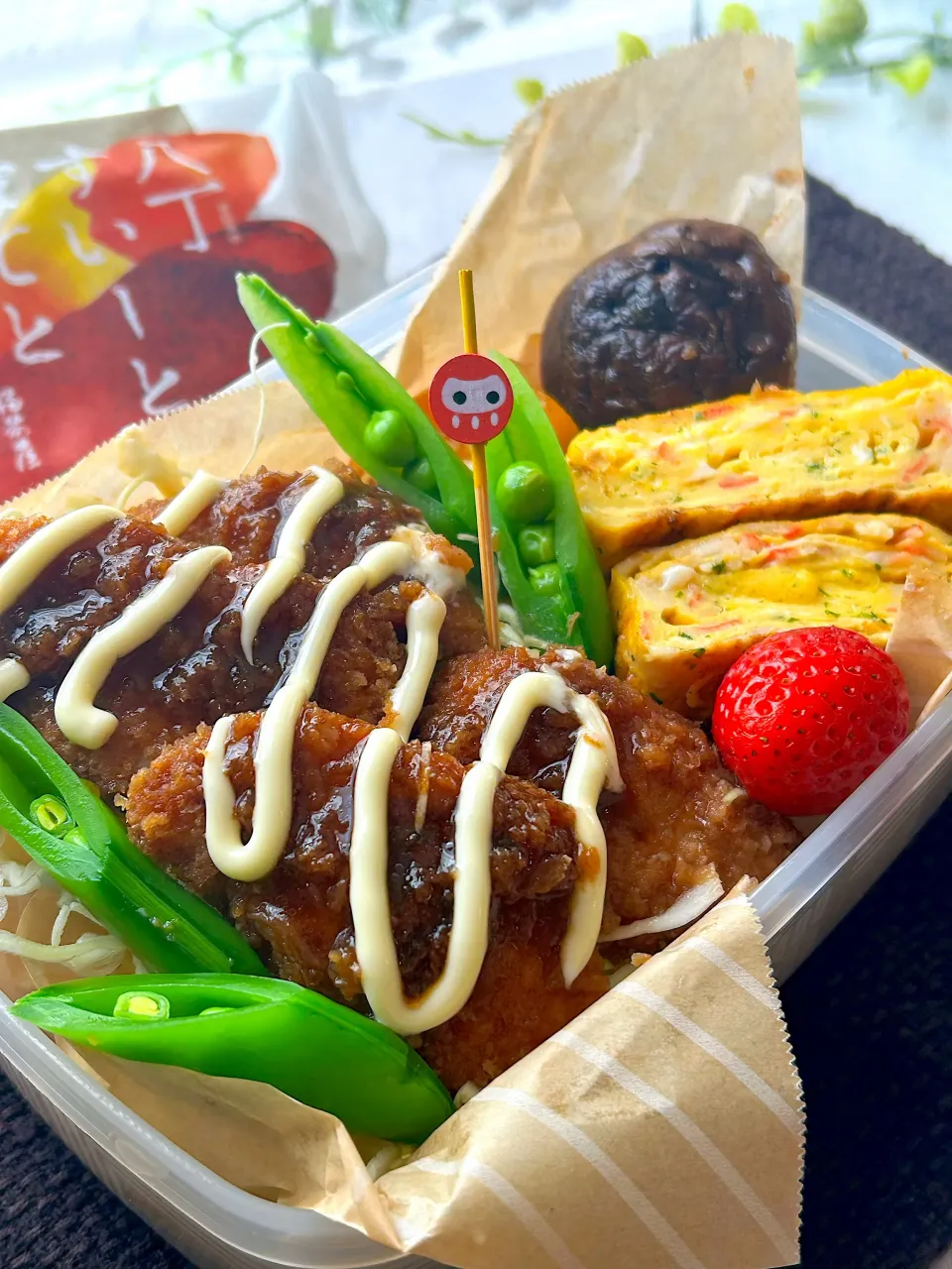 【誤差あり弁当】和風ソースカツ丼弁当|まなまな♡さん