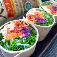 大豆タコスミートのラップロール|KAORIさん