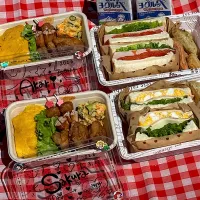 お花見お弁当🌸| 朔さん