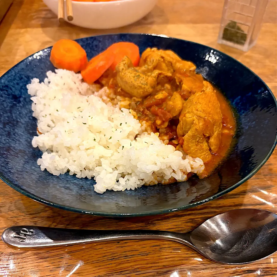 次男と補助の長男作　スープカレー|だまさん