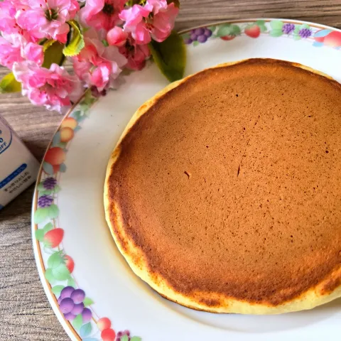 「プラス糀 糀甘酒 糖質30％オフ」を使ってみたSnapdishの料理・レシピ写真:甘酒ホットケーキ