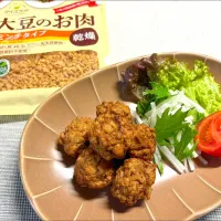 相馬奥さまご指南の大豆のお肉で肉団子〜🍡|quitaさん