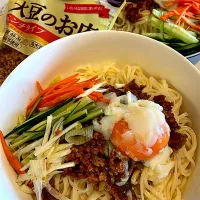 大豆のお肉で炸醤麺|ももこさん