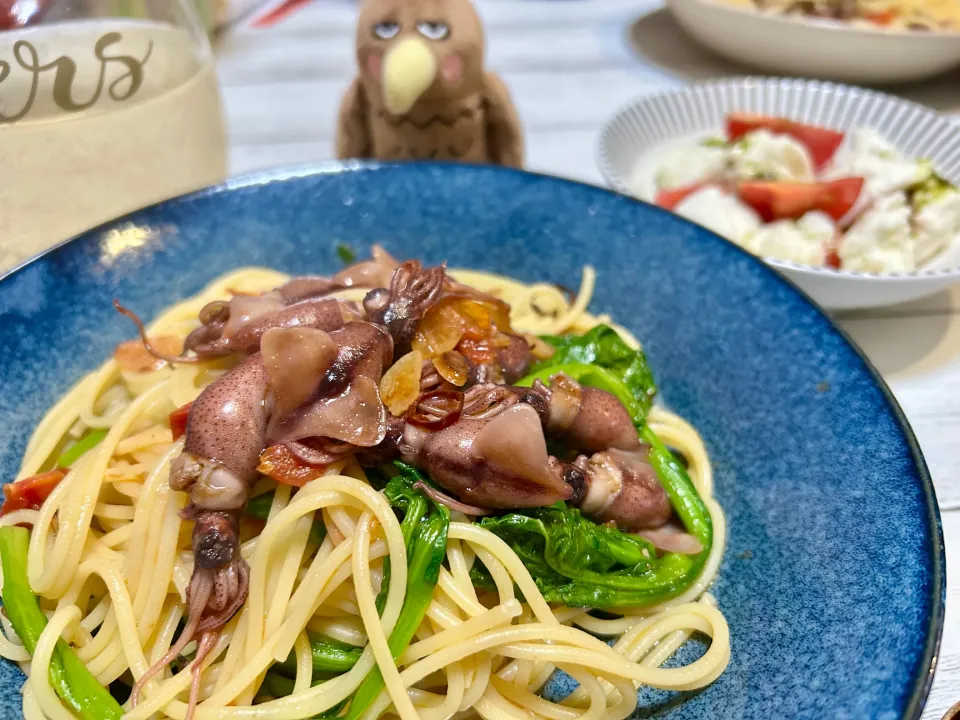 ホタルイカと菜の花のパスタ|asamiさん