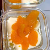 みかん缶の汁使う　豆花| coronさん