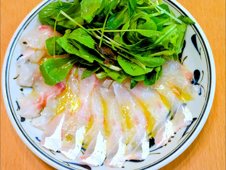 真鯛のカルパッチョ|watarunさん