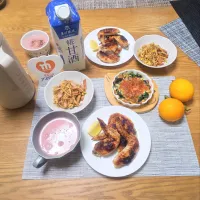 『紅芯大根の甘酒ポタージュ晩ごはん』|seri-chanさん