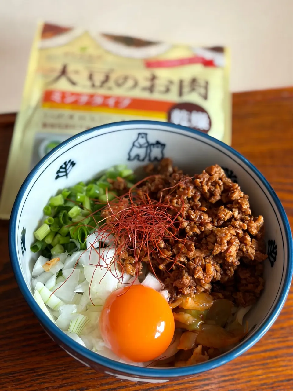 湯戻しなしで驚きの味染み！大豆のお肉で濃厚台湾まぜそば🇹🇼|アッコ✨さん