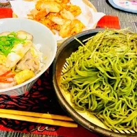 ✩.*˚狭山茶蕎麦＆親子丼|ゆきえもんさん