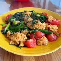 韮入り西紅柿炒鶏蛋|愛さん