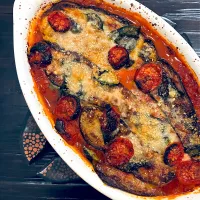 焦がし茄子グラタン🍆