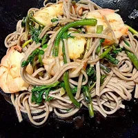 これがホントの焼き蕎麦