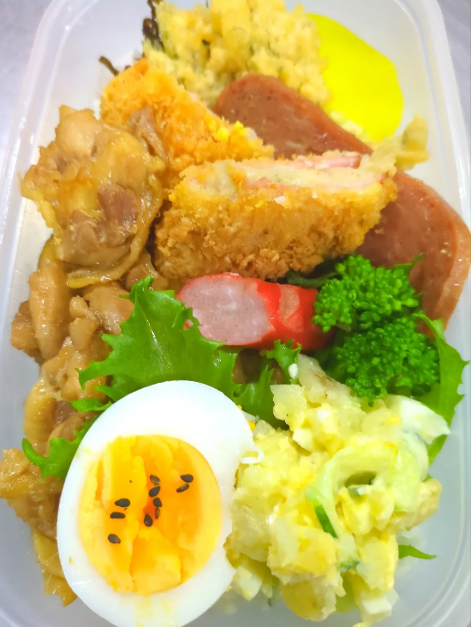 蓋が閉まらない弁当20260330|小料理あやさん