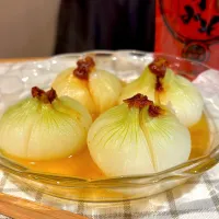 レンチン新玉ねぎアクセントは辛みそ| akikoさん