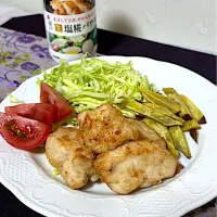 塩糀パウダーで唐揚げ|フルールアートサロンさん