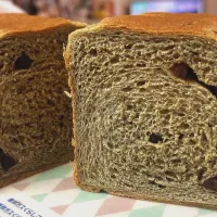 よもぎと甘納豆の食パン|pϋϋ.さん