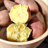 蒸籠で蒸かし芋|ne-neさん