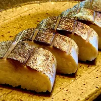 メッチャ久しぶりの                                             『炙り鯖棒すし』