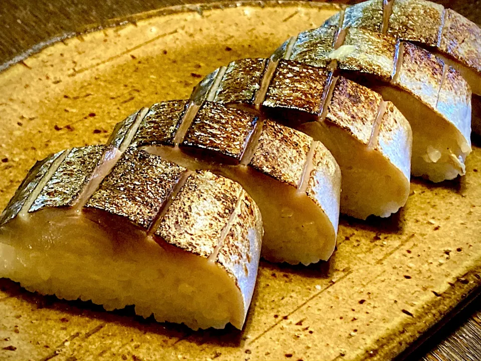 メッチャ久しぶりの                                             『炙り鯖棒すし』|mottoさん
