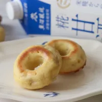 甘酒と米粉のバナナ焼きドーナツ|えりママさん