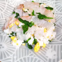 鯛の昆布締めちらし寿司お弁当