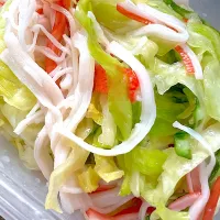 キャベツカニカマおひたし^_^|ゆきっちさん