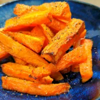 本日のおつまみ☆フライドにんじん| こむぎさん