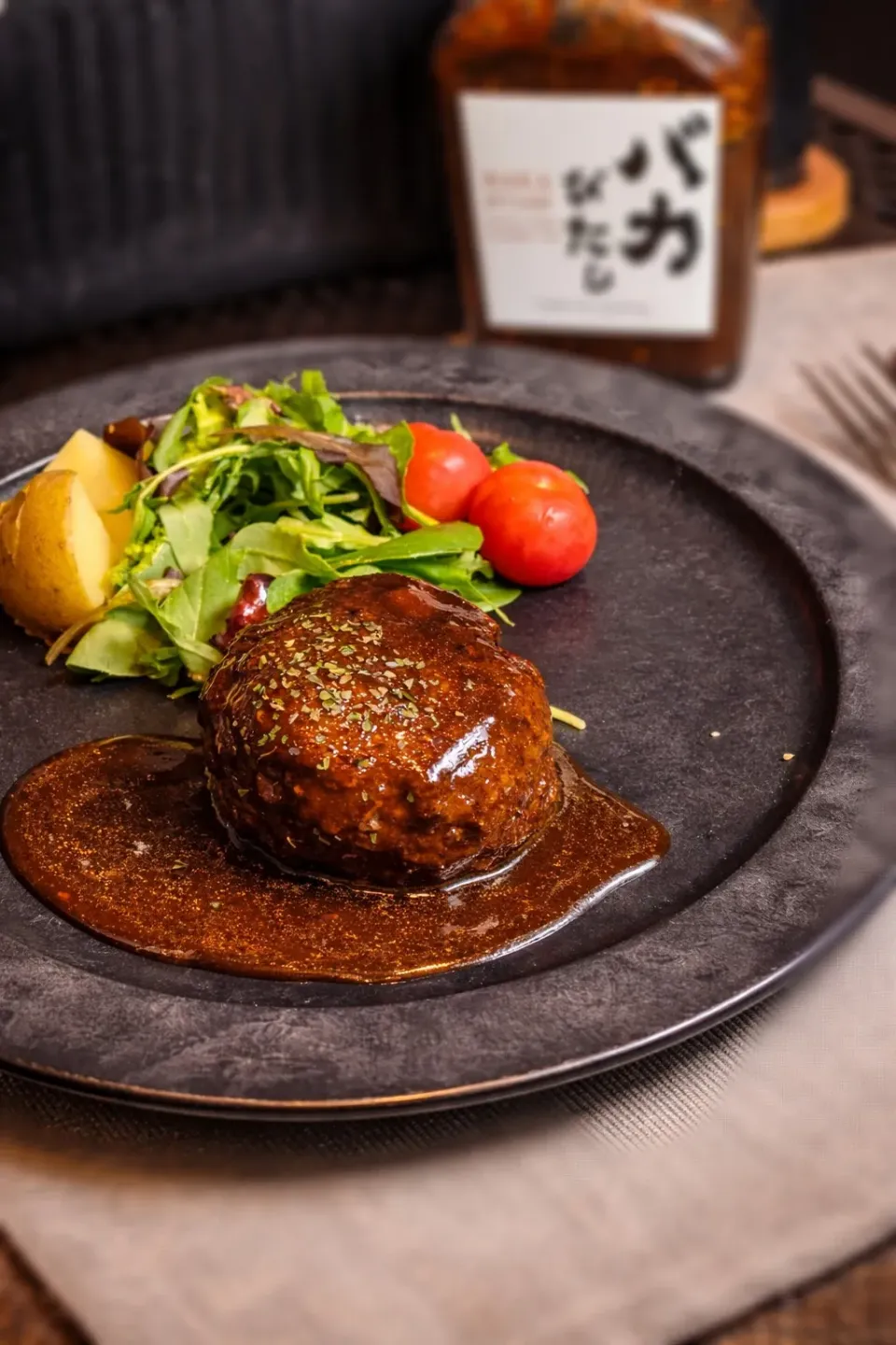 ハンバーグ|オハナシマンさん