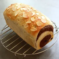 米粉のぐるぐるチョコパン|さつまいもさん